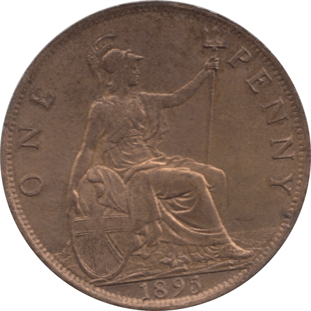 1895 PENNY 2 ( AUNC ) 46 - Penny - Cambridgeshire Coins