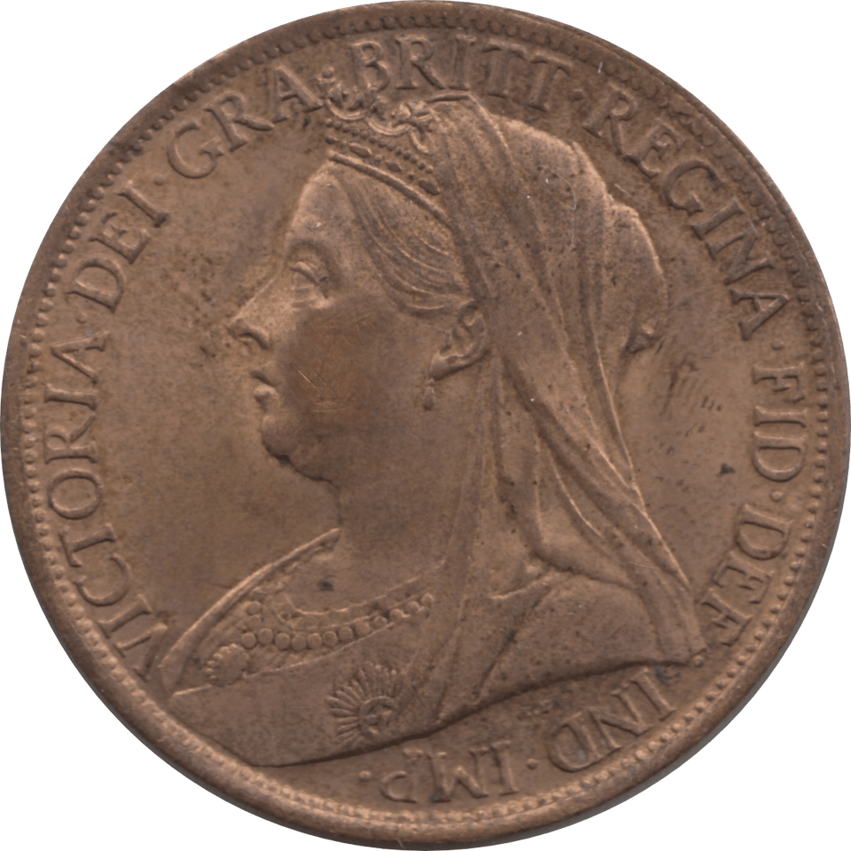 1895 PENNY 2 ( AUNC ) 46 - Penny - Cambridgeshire Coins