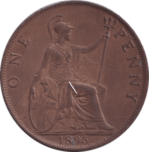 1895 PENNY ( EF ) - PENNY - Cambridgeshire Coins