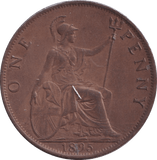 1895 PENNY ( EF ) - PENNY - Cambridgeshire Coins