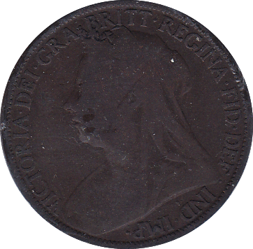 1895 PENNY ( F ) 2MM TRIDENT - Penny - Cambridgeshire Coins