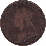 1895 PENNY ( F ) 2MM - Penny - Cambridgeshire Coins