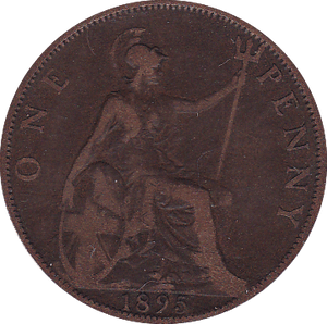 1895 PENNY ( F ) 2MM - Penny - Cambridgeshire Coins