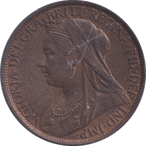 1895 PENNY ( UNC ) - Penny - Cambridgeshire Coins