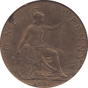 1895 PENNY ( UNC ) - Penny - Cambridgeshire Coins