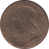 1895 PENNY ( UNC ) - Penny - Cambridgeshire Coins