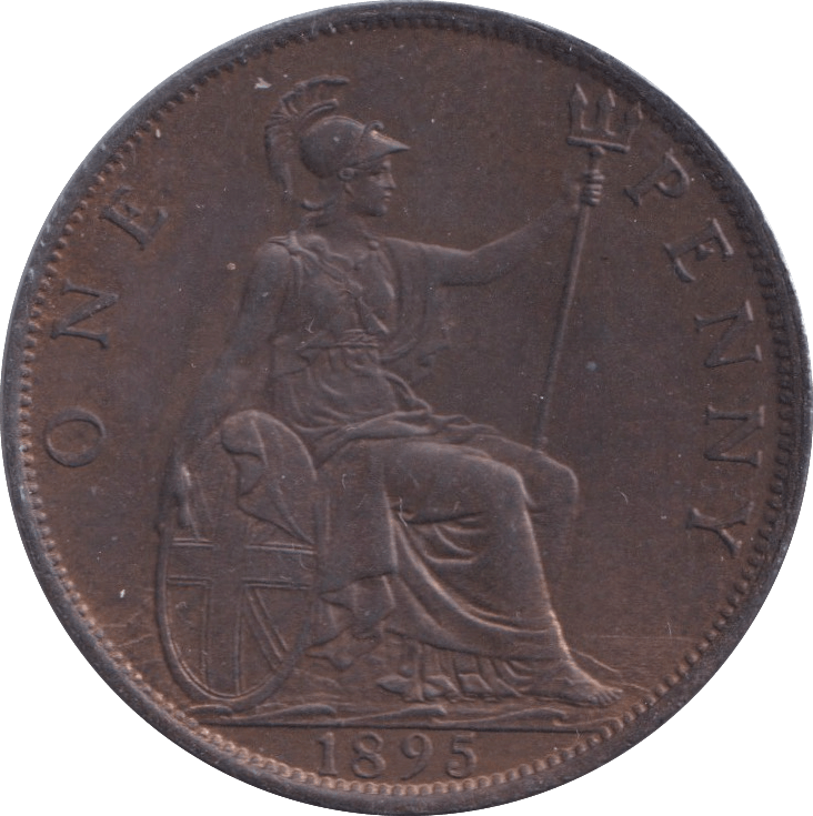 1895 PENNY ( UNC ) - Penny - Cambridgeshire Coins