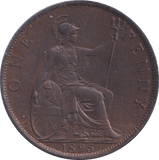 1895 PENNY ( UNC ) - Penny - Cambridgeshire Coins