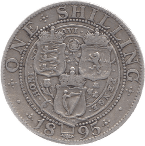 1895 SHILLING 2 ( GF ) - Shilling - Cambridgeshire Coins