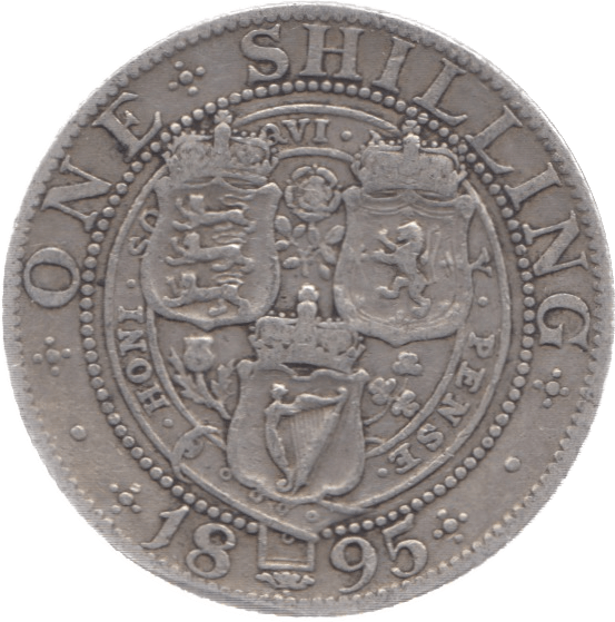 1895 SHILLING 2 ( GF ) - Shilling - Cambridgeshire Coins