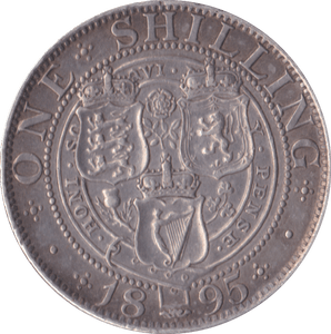 1895 SHILLING ( EF ) B - Shilling - Cambridgeshire Coins
