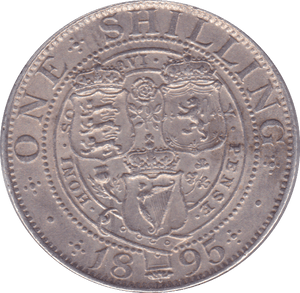 1895 SHILLING ( EF ) C - Shilling - Cambridgeshire Coins