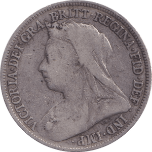 1895 SHILLING ( FINE ) - Shilling - Cambridgeshire Coins