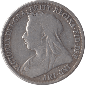 1895 SHILLING ( FINE ) - Shilling - Cambridgeshire Coins