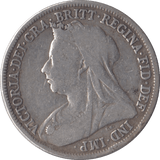 1895 SHILLING ( FINE ) - Shilling - Cambridgeshire Coins