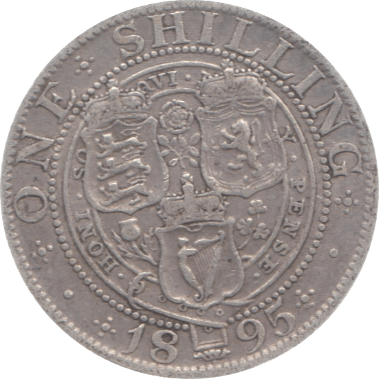 1895 SHILLING ( GF ) 2 - Shilling - Cambridgeshire Coins