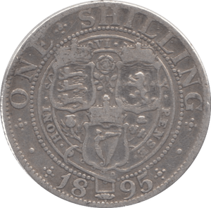 1895 SHILLING ( GF ) - Shilling - Cambridgeshire Coins
