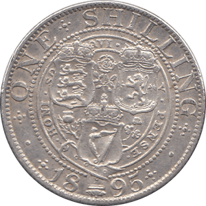 1895 SHILLING ( GVF ) 1 - Shilling - Cambridgeshire Coins