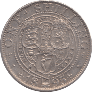 1895 SHILLING ( GVF ) - Shilling - Cambridgeshire Coins