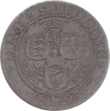 1895 SHILLING ( NF ) 13 - Shilling - Cambridgeshire Coins