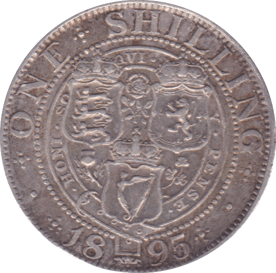 1895 SHILLING ( VF ) C - Shilling - Cambridgeshire Coins