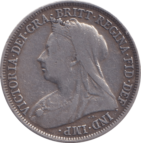 1895 SHILLING ( VF ) - Shilling - Cambridgeshire Coins