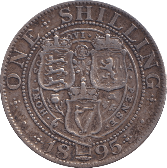 1895 SHILLING ( VF ) - Shilling - Cambridgeshire Coins