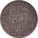 1895 SHILLING ( VF ) - Shilling - Cambridgeshire Coins