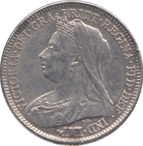 1895 SIXPENCE ( AUNC ) 2 - Sixpence - Cambridgeshire Coins