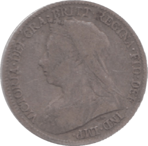 1895 SIXPENCE ( NF ) 9 - Sixpence - Cambridgeshire Coins