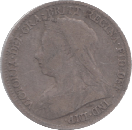 1895 SIXPENCE ( NF ) 9 - Sixpence - Cambridgeshire Coins