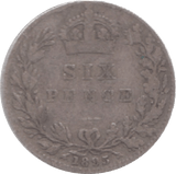 1895 SIXPENCE ( NF ) 9 - Sixpence - Cambridgeshire Coins