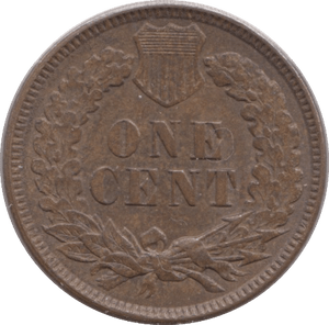 1895 USA ONE CENT - WORLD COINS - Cambridgeshire Coins
