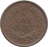 1895 USA ONE CENT - WORLD COINS - Cambridgeshire Coins