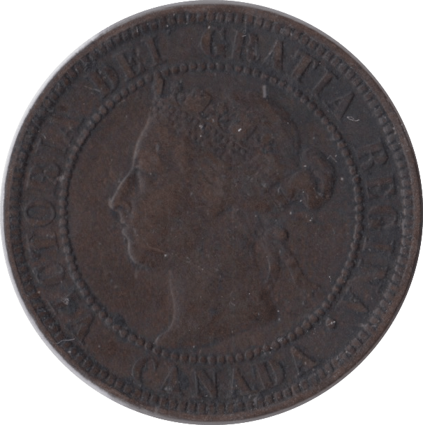 1896 CANADA ONE CENT - WORLD COINS - Cambridgeshire Coins