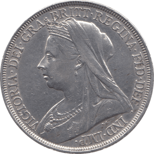 1896 CROWN ( EF ) LX - Crown - Cambridgeshire Coins