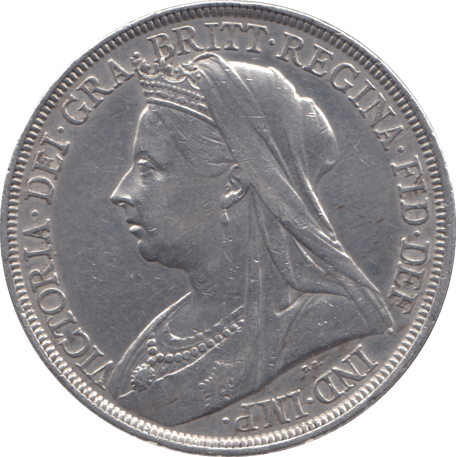 1896 CROWN ( EF ) LX - Crown - Cambridgeshire Coins