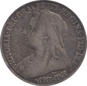 1896 CROWN ( F ) A - Crown - Cambridgeshire Coins