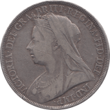 1896 CROWN ( FINE ) 3 - Crown - Cambridgeshire Coins