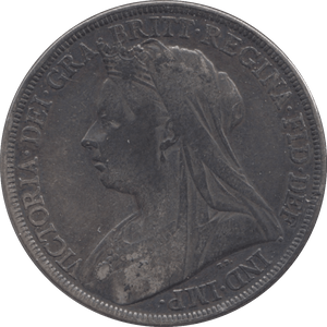 1896 CROWN ( FINE ) 6 - Crown - Cambridgeshire Coins
