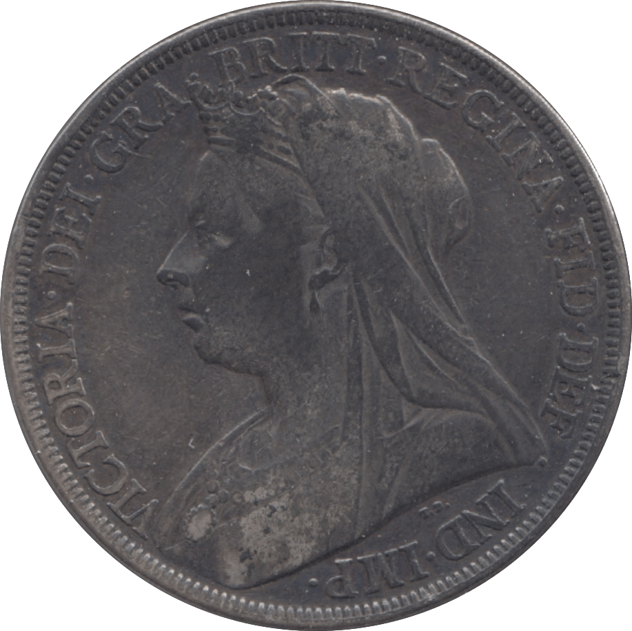 1896 CROWN ( FINE ) 6 - Crown - Cambridgeshire Coins