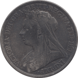 1896 CROWN ( FINE ) 6 - Crown - Cambridgeshire Coins