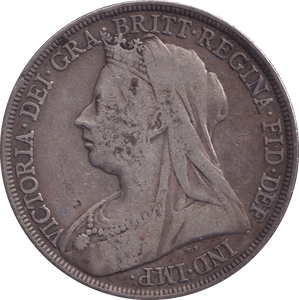 1896 CROWN ( FINE ) - Crown - Cambridgeshire Coins