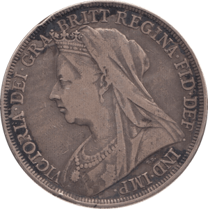 1896 CROWN ( FINE ) LX - Crown - Cambridgeshire Coins