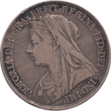 1896 CROWN ( FINE ) LX - Crown - Cambridgeshire Coins