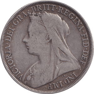 1896 CROWN ( FINE ) LX - Crown - Cambridgeshire Coins