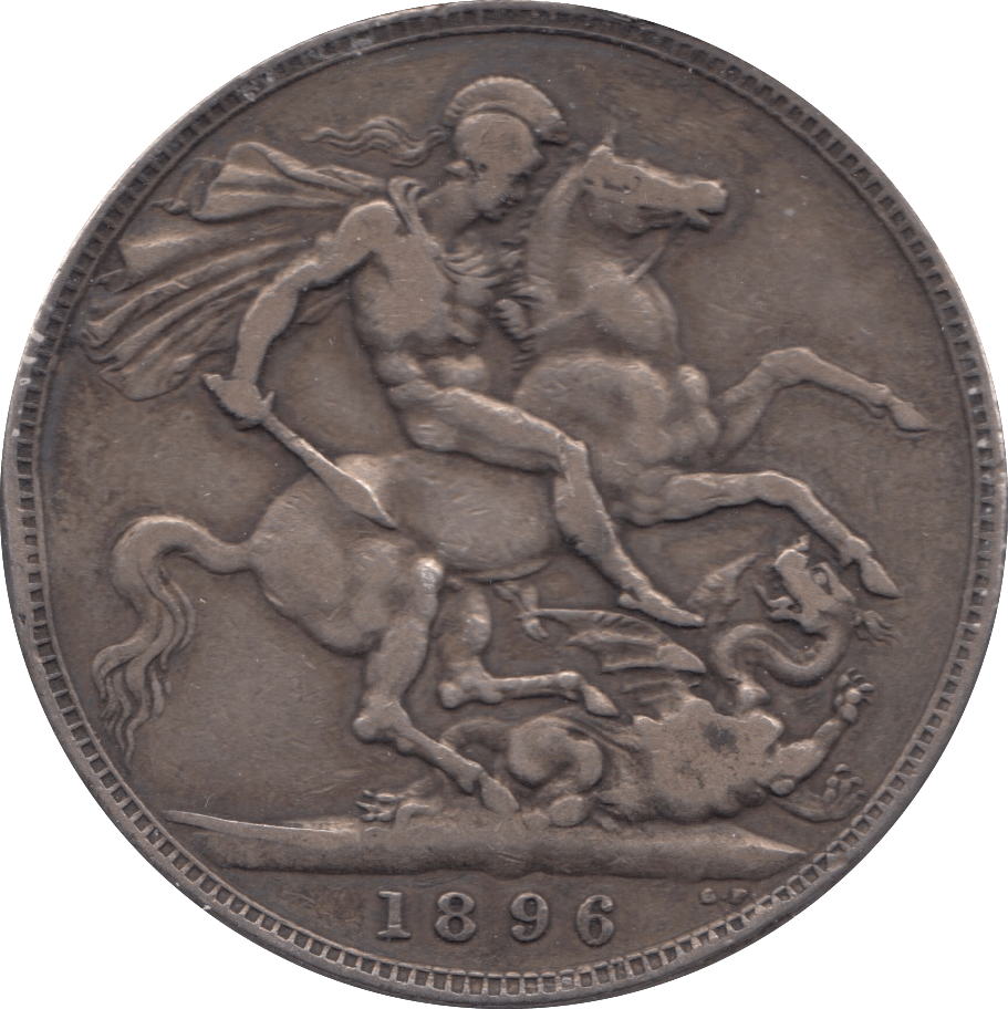 1896 CROWN ( GF ) 11 - Crown - Cambridgeshire Coins