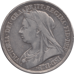 1896 CROWN ( GF ) 3 LIX - Crown - Cambridgeshire Coins