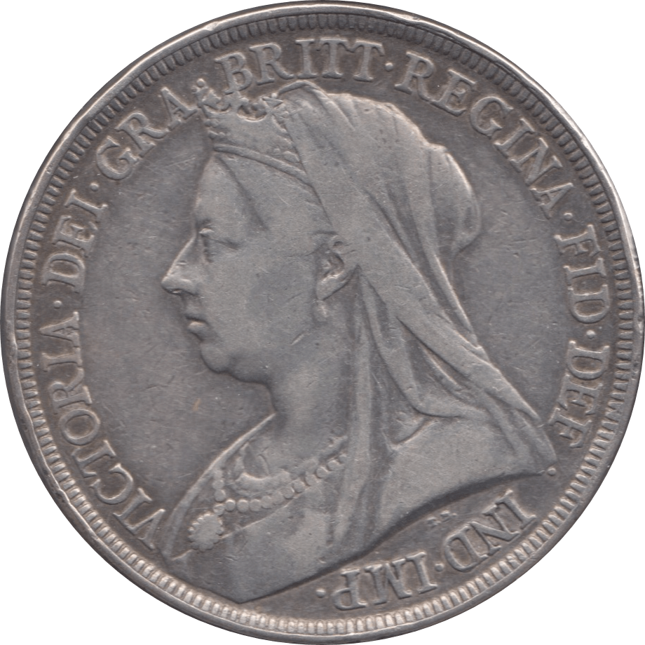 1896 CROWN ( GF ) 3 LIX - Crown - Cambridgeshire Coins