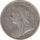 1896 CROWN ( GF ) 6 LX - CROWN - Cambridgeshire Coins